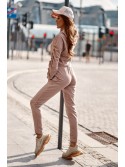 Women\'s cappuccino tracksuit set FI674 - Online store - Boutique